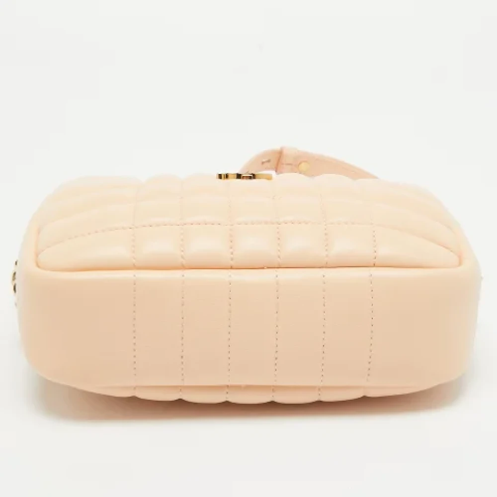 Burberry Vintage Pre-owned Leather shoulder-bags Pink Dames
