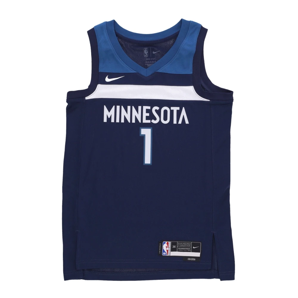 Nike Basketball Tank Top Icon Edition Swingman Jersey Blue, Herr