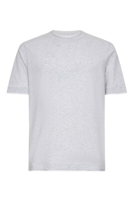t-shirt-a-col-rond-blanc-superpose