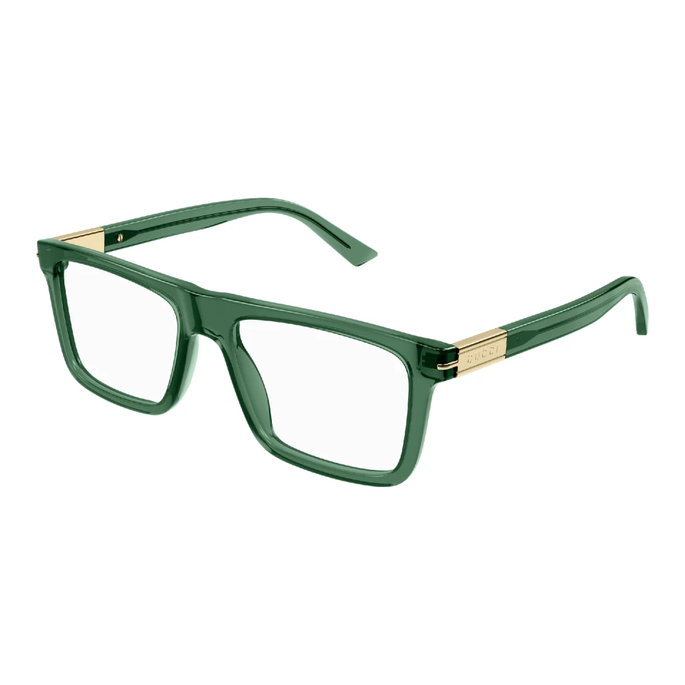 Gucci Men's Green Glasses, 56 Mm, Optical Frame