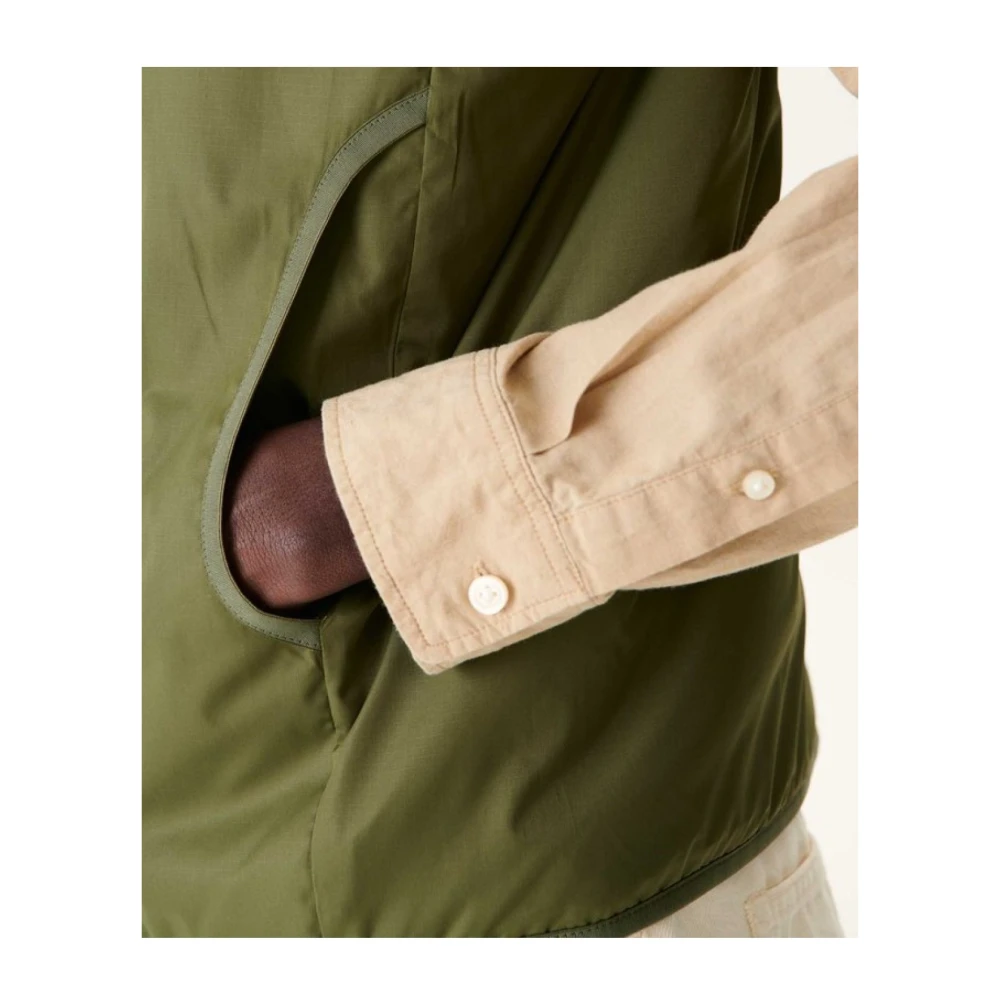 Jott Groene Mouwloze Vest Windbestendig Green Heren