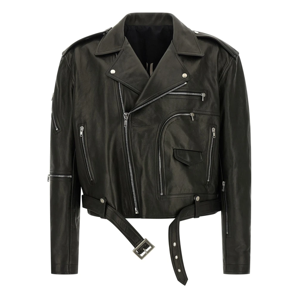 Jackets > Leather Jackets - - Rick Owens - Modalova
