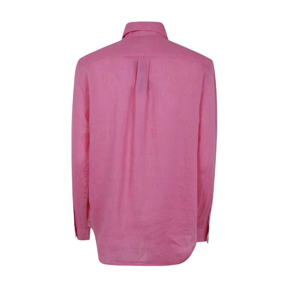 Polo Ralph Lauren Fuchsia Shirt Collectie Pink Dames