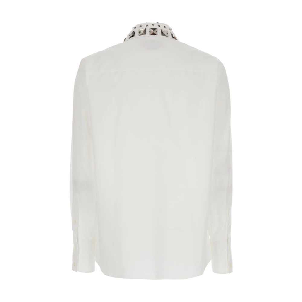 Msgm Witte Shirt met Afneembare Kraag White Dames