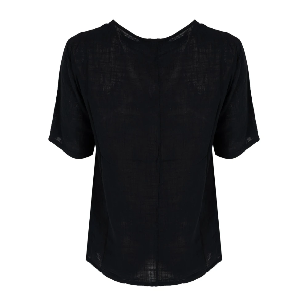 La Haine Inside Us Elegante Ronde Hals T-shirt Black Dames