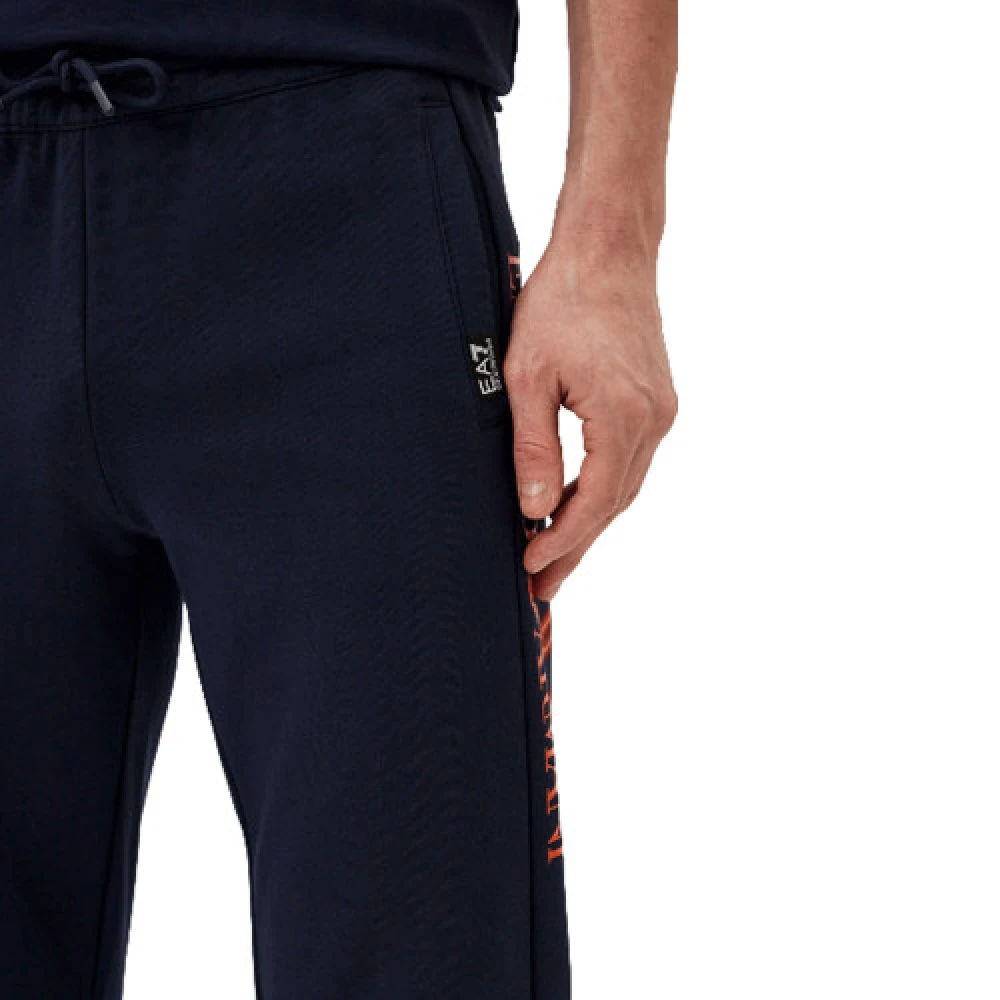 Emporio Armani EA7 Blauwe 3Dpp58 Pjshz Joggingbroek Blue Heren