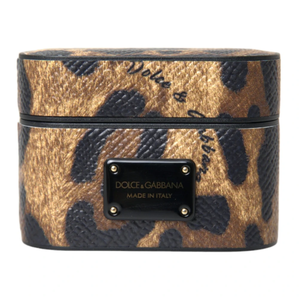 Dolce & Gabbana Women's Brown Airpod Case - Headphones - One Size - Accessories