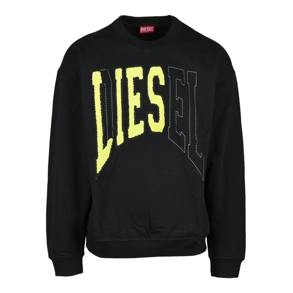 Diesel Sweatshirt Black Heren