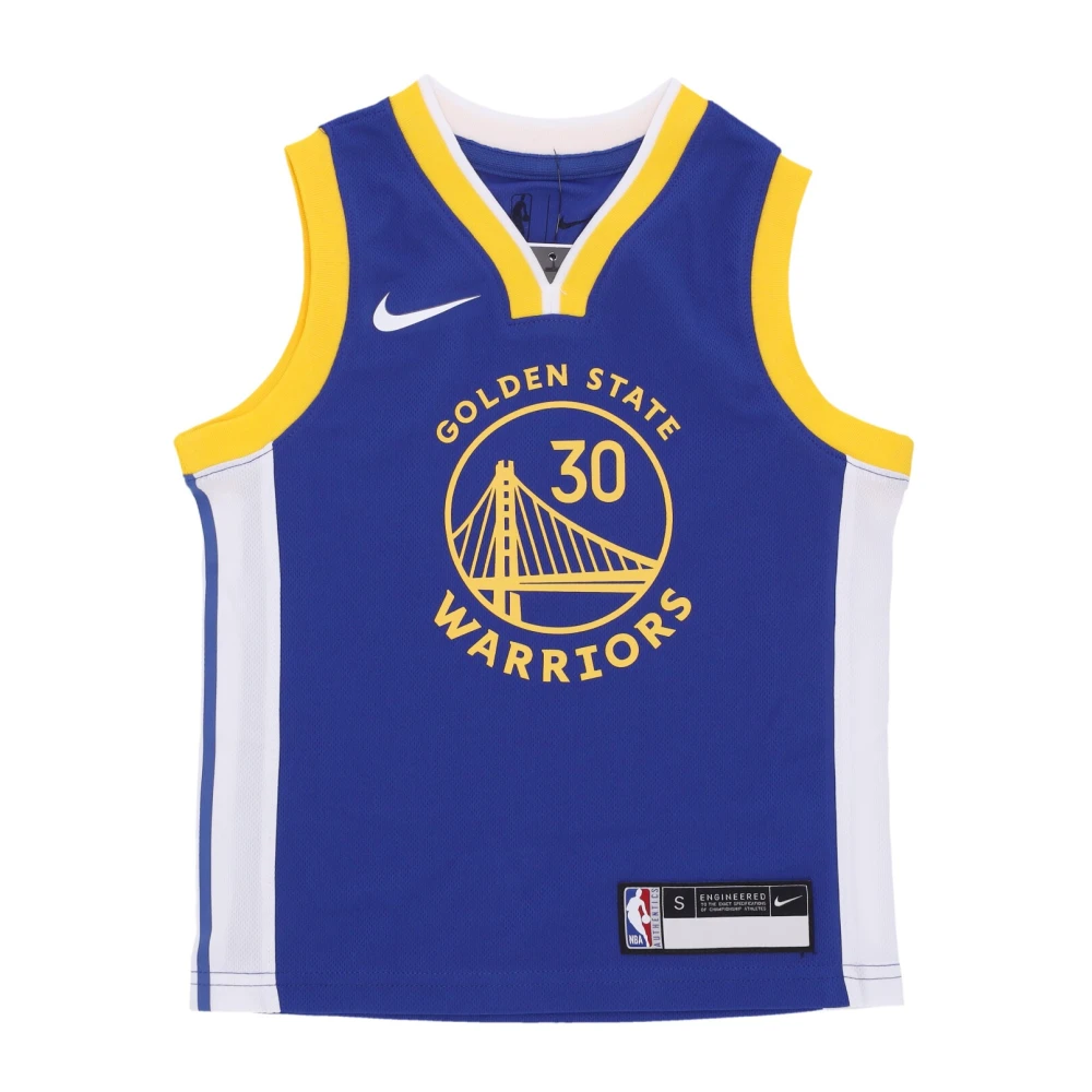 Nike Stephen Curry NBA Icon Edition Shirt Blue Heren