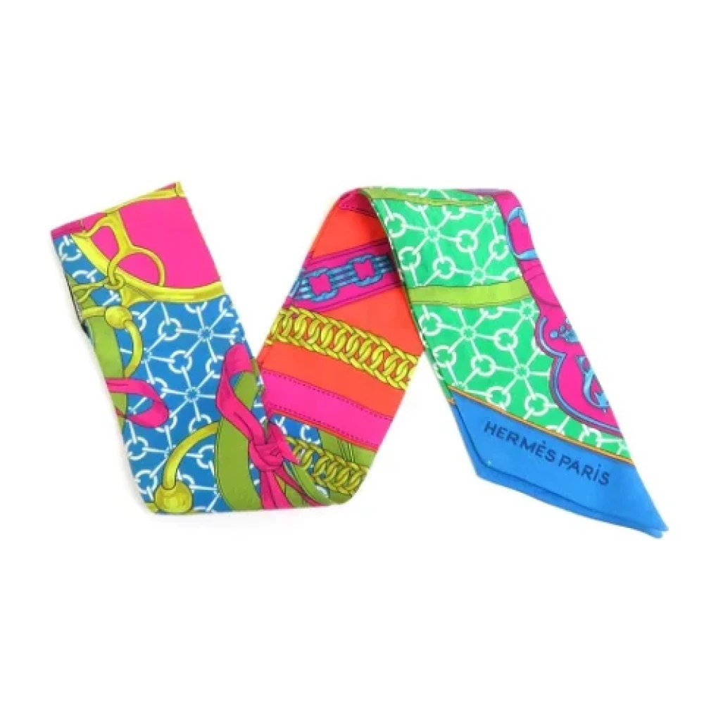 Pre-owned > Pre-owned Accessories > Pre-owned Scarves - - Hermès Vintage - Modalova