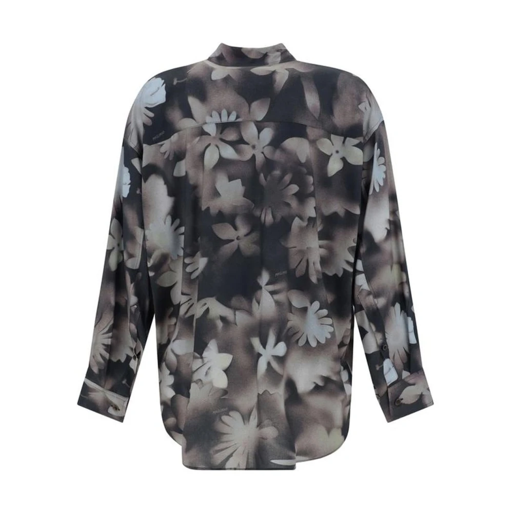 Magliano Bloemenprint X Ray Shirt met Wijd Uitlopende Zoom Multicolor Heren