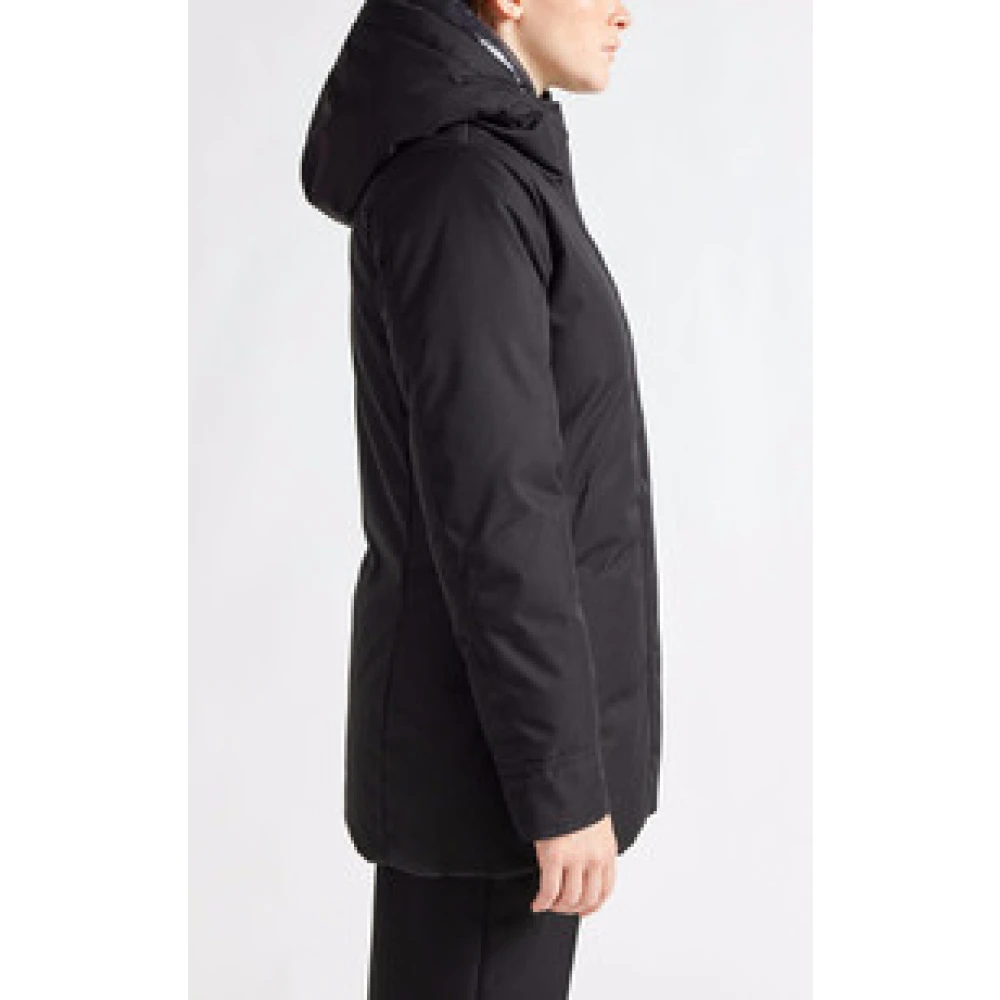 Pyrenex Zwarte Charlotte Warme Parka Black Dames