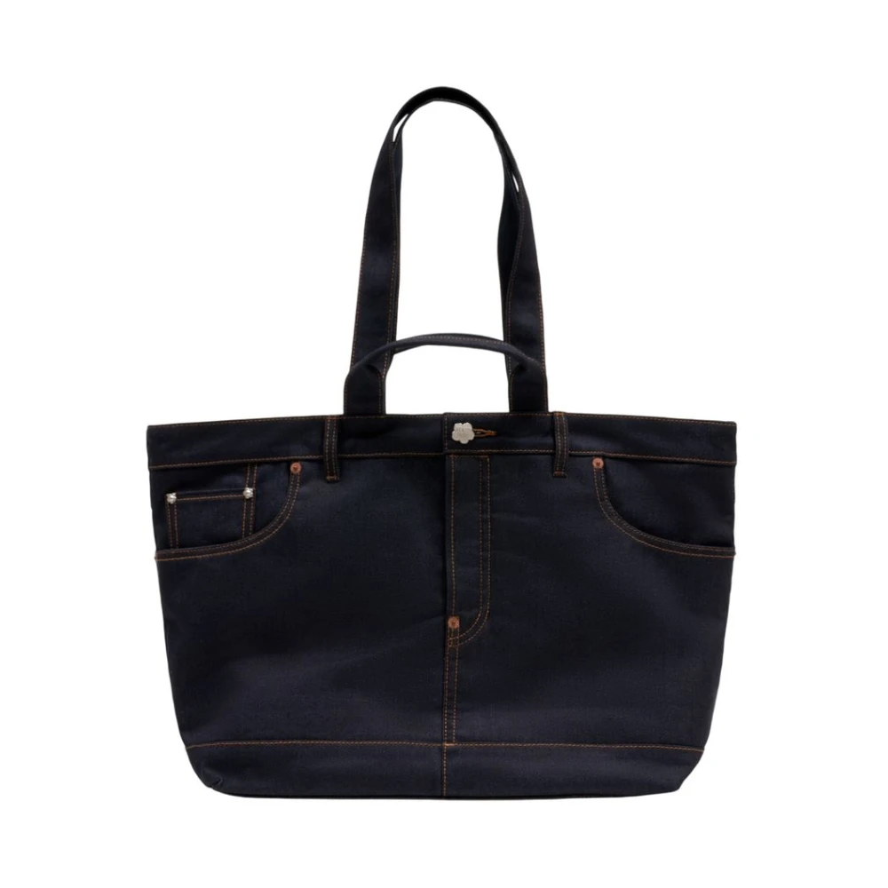 Kenzo Women's Blue Five Pockets Tote Bag