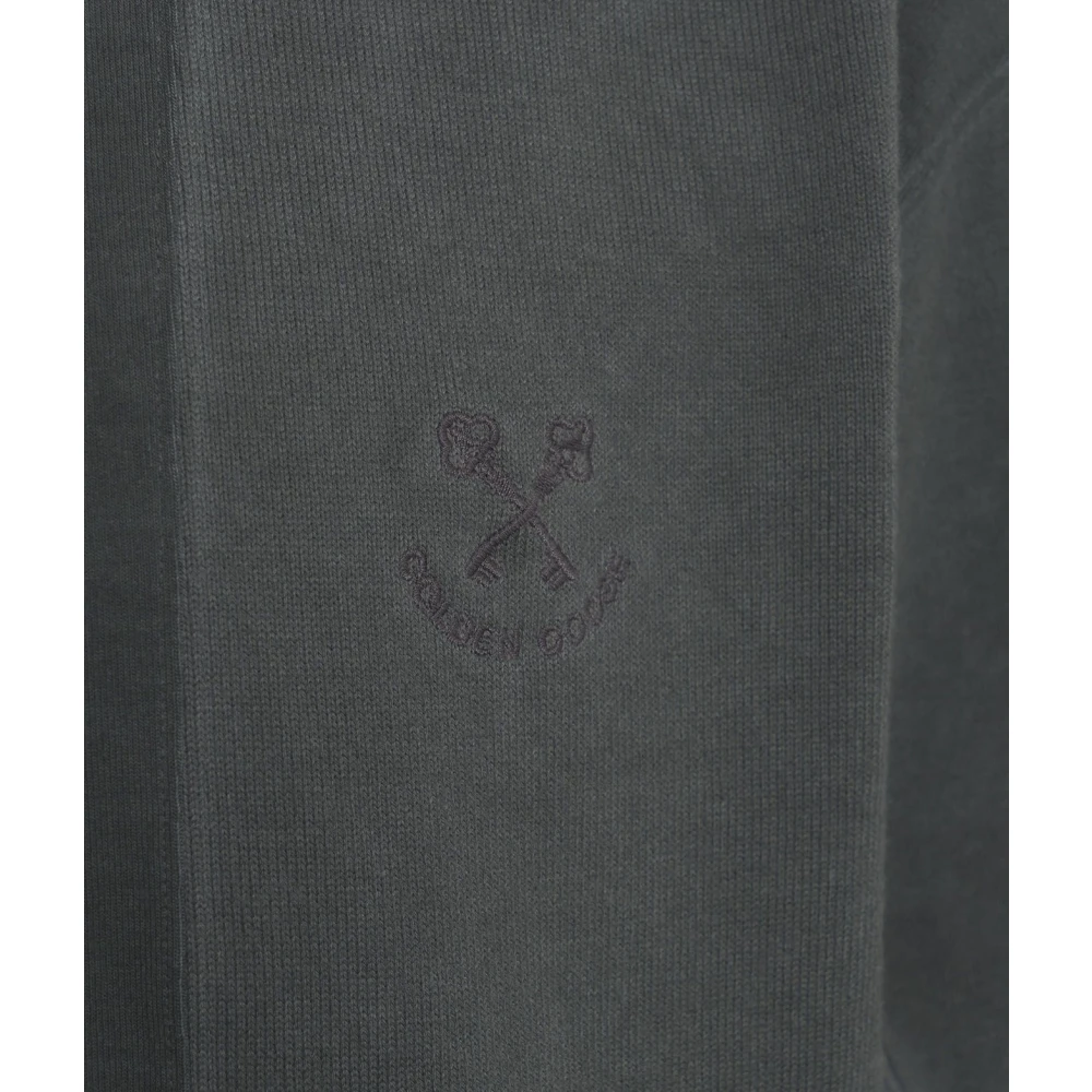 Golden Goose Grijze T-shirts & Polos Aw24 Gray Heren