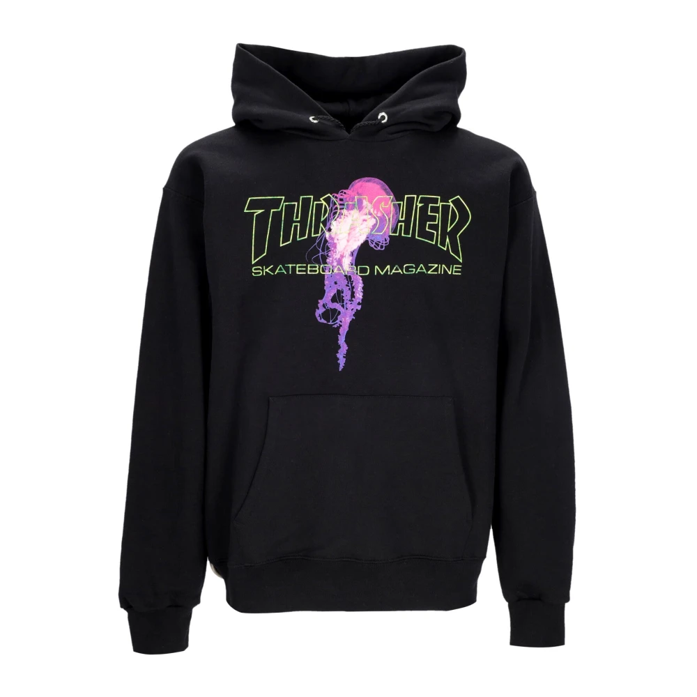 Thrasher Zwarte Atlantic Drift Hoodie voor mannen Black Heren