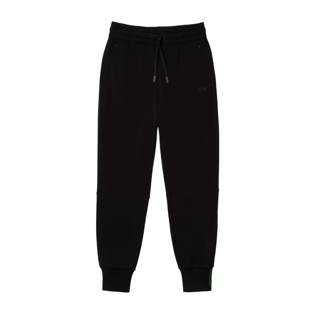 Lacoste Donna Nero Pantaloni, Xl, New,