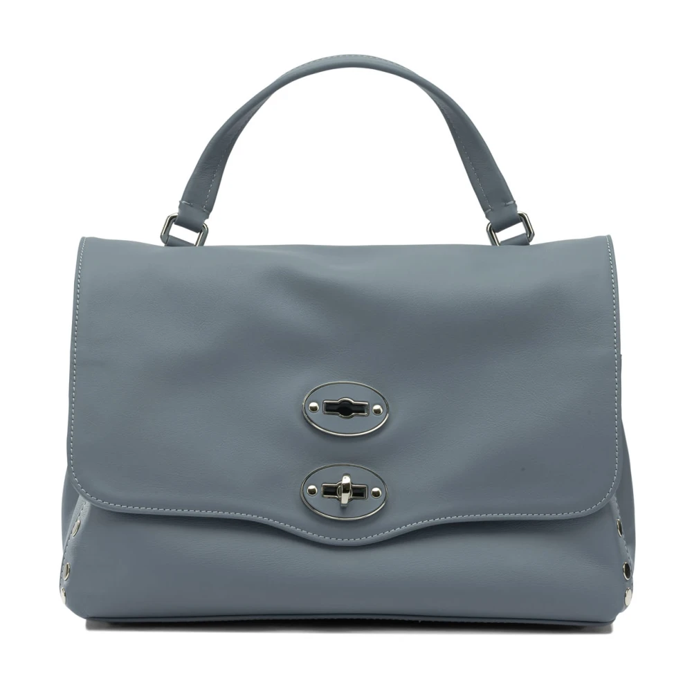 Zanellato Women's Blue Handbags, One Size, Postina Saeta S