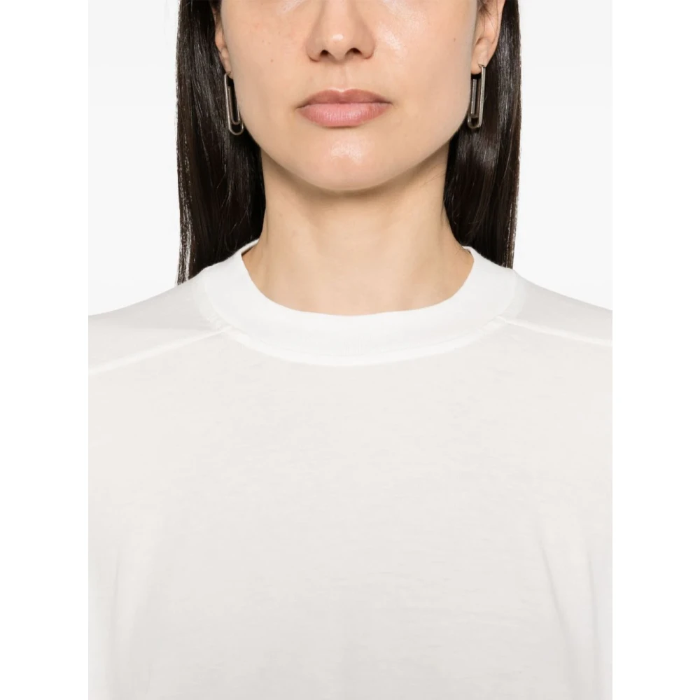 Rick Owens Walrus T-shirt Wit Katoen Italië White Dames