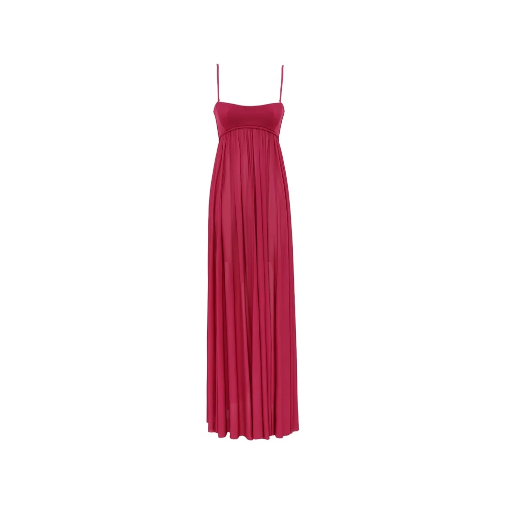 Zimmermann Women's Pink Gowns, Xs, Luna Jersey Bandeau Gown