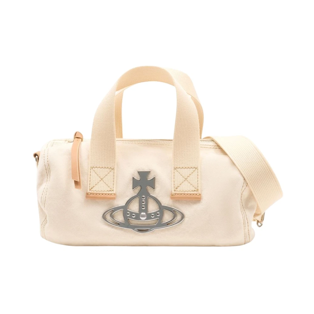 Vivienne Westwood Women's Beige Handbags, One Size, Paul Cylinder Crossbody