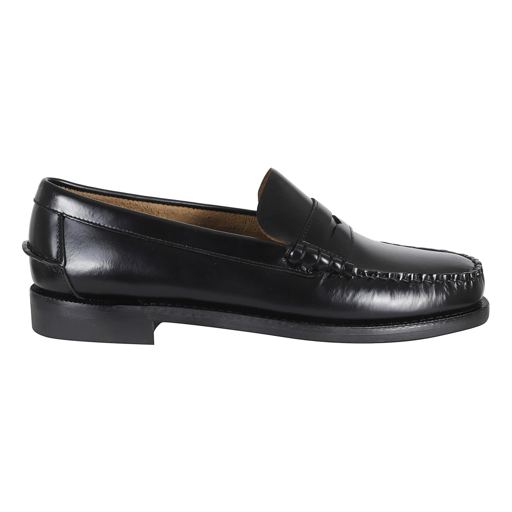 Sebago Men's Black Loafers, 10 Uk, Dan Classic Moccasin