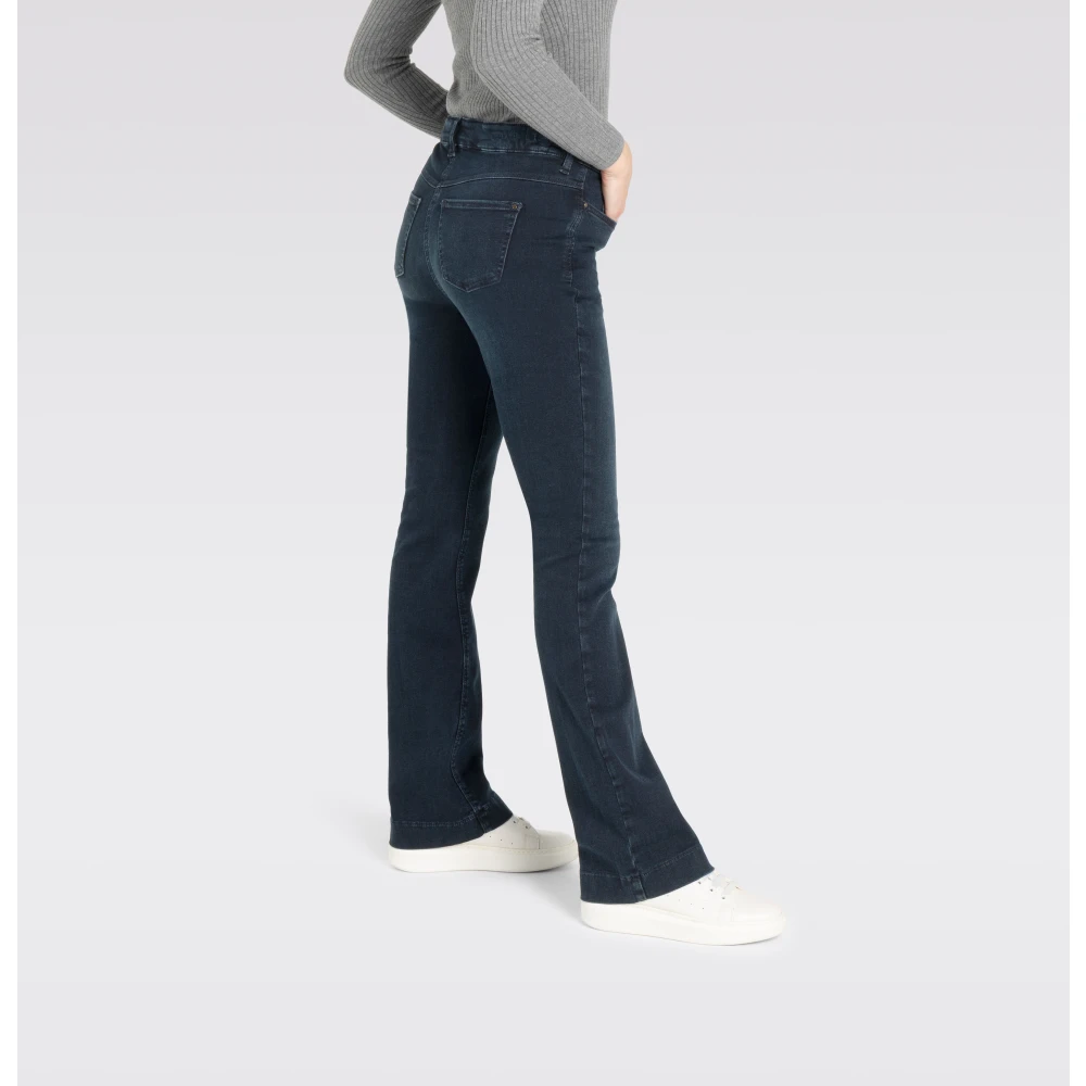 MAC Droom Boot Authentieke Mega Flex Jeans Blue Dames
