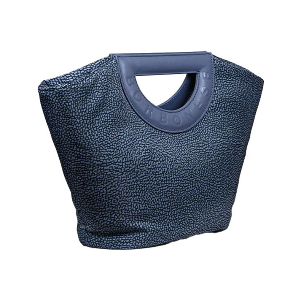 Borbonese Elegante Crossbody Tas voor Dagelijks Gebruik Blue Dames