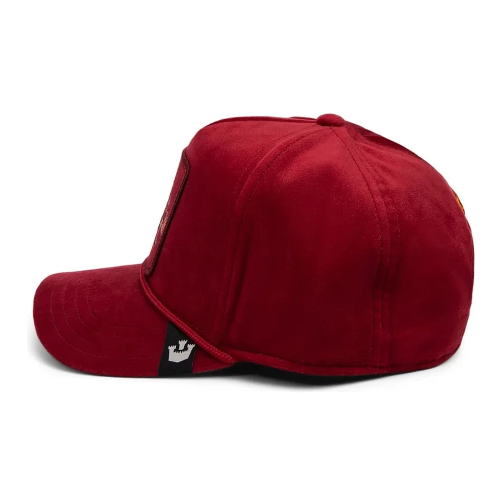 Goorin Bros Rode Draak Royalty Fluweel Pet Red Heren