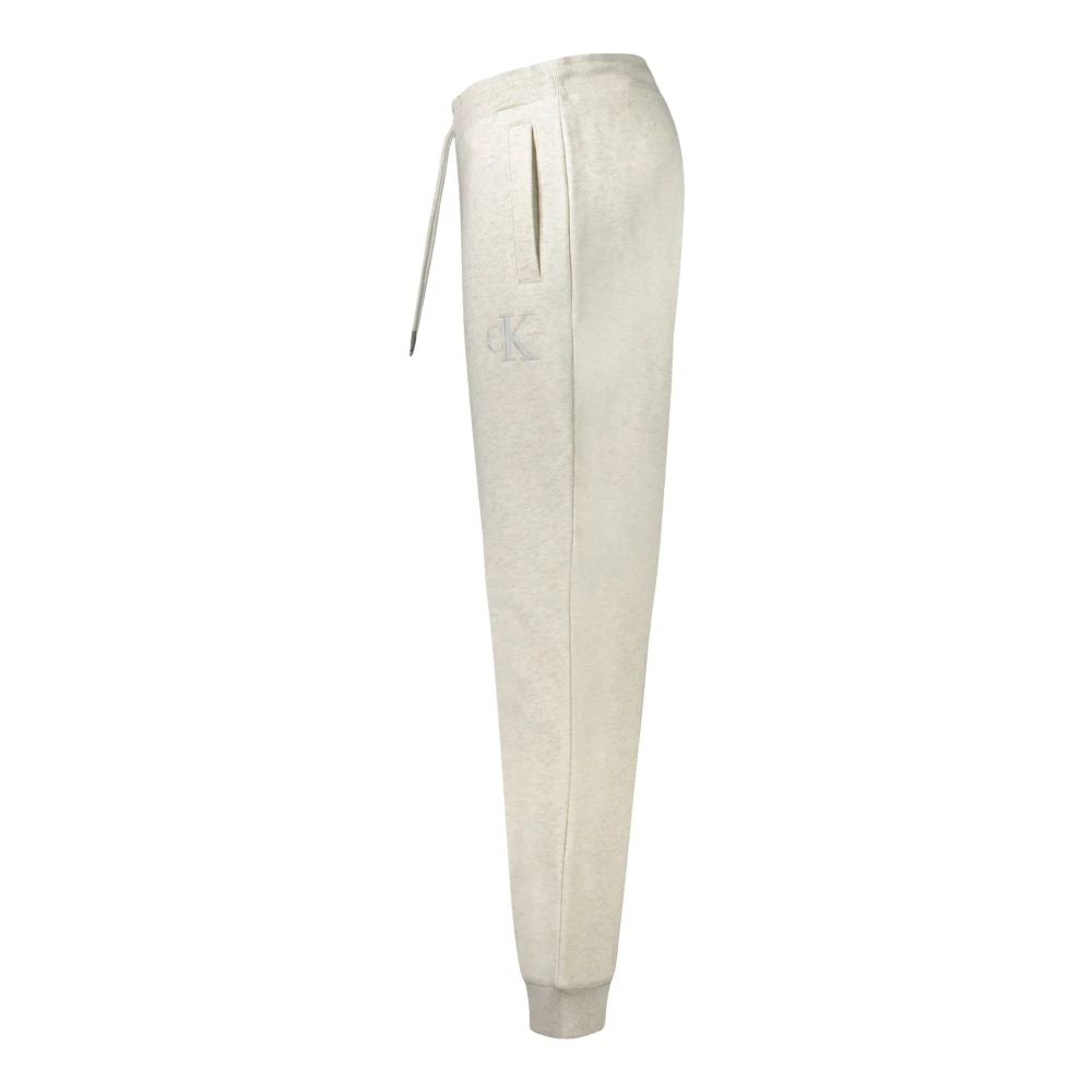 Calvin Klein Sportieve Grijze Heren Sweatpants met Elastische Taille Gray Heren