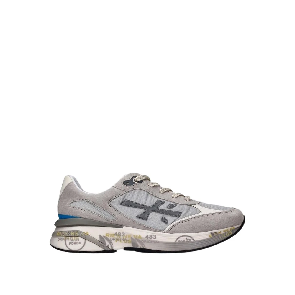 Premiata Men's Gray Sneakers, 11 Uk, Moerun 8079