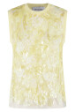 yellow-floral-sequin-tank-top