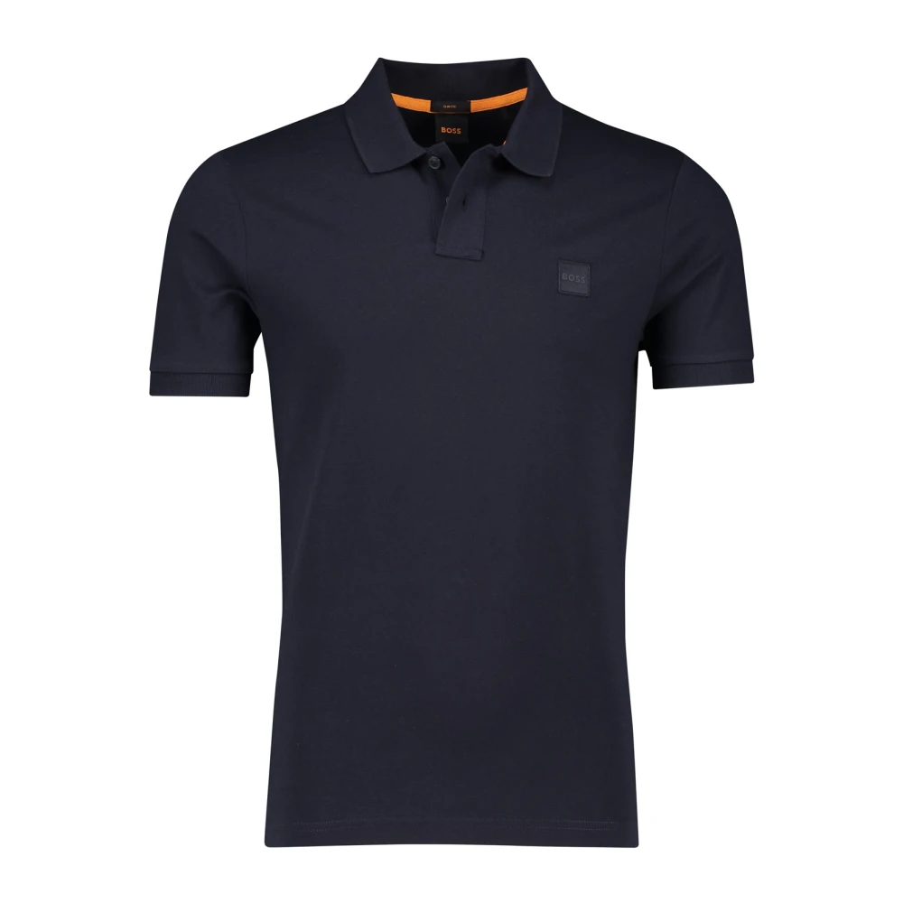 Hugo Men's Blue Polo Shirts, L, Passenger Polo Shirt