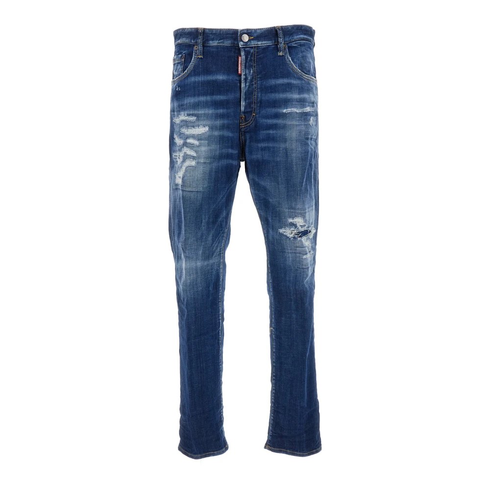 Dsquared2 642 FIT Jeans Blue Heren