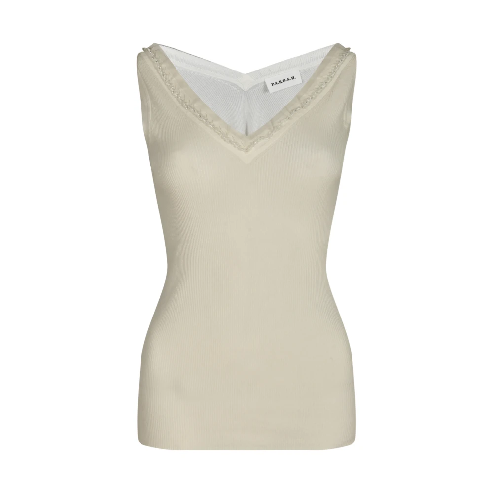 Tops > Sleeveless Tops - - P.a.r.o.s.h. - Modalova