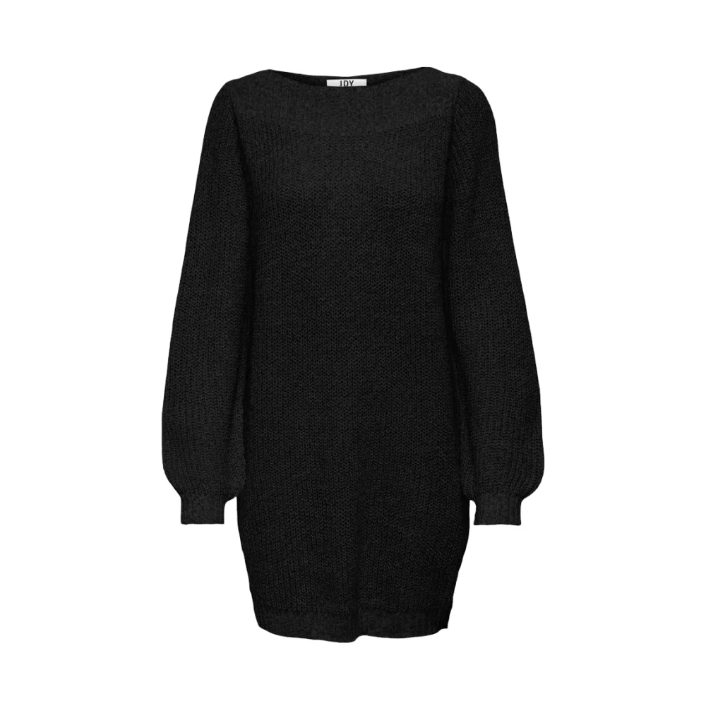 Jacqueline De Yong Women's Black Midi Boat Dress