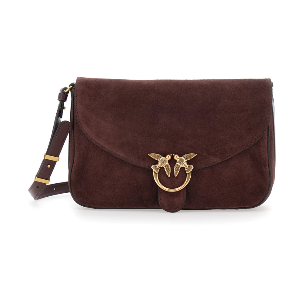 Pinko Love Satchel Classic - Female - Cross Body Bags - Red - One Size - Bags