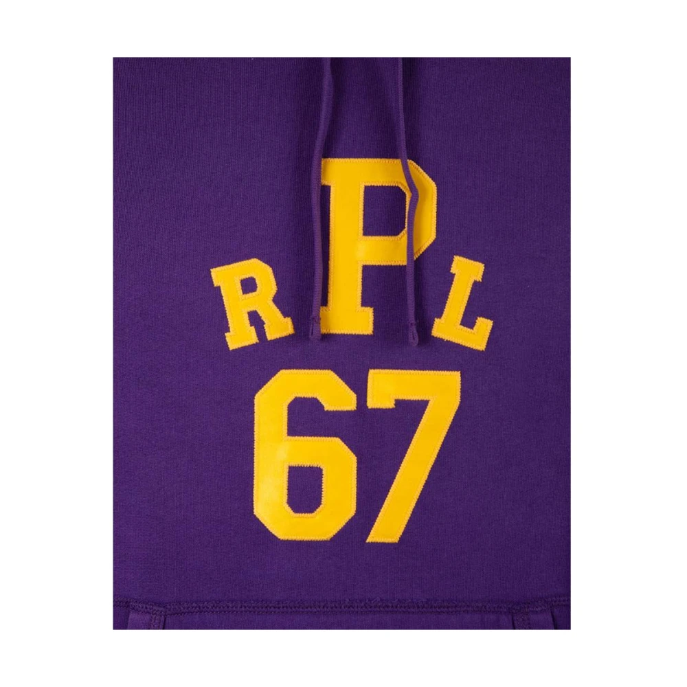 Polo Ralph Lauren Lange Mouw Sweatshirt Purple Heren