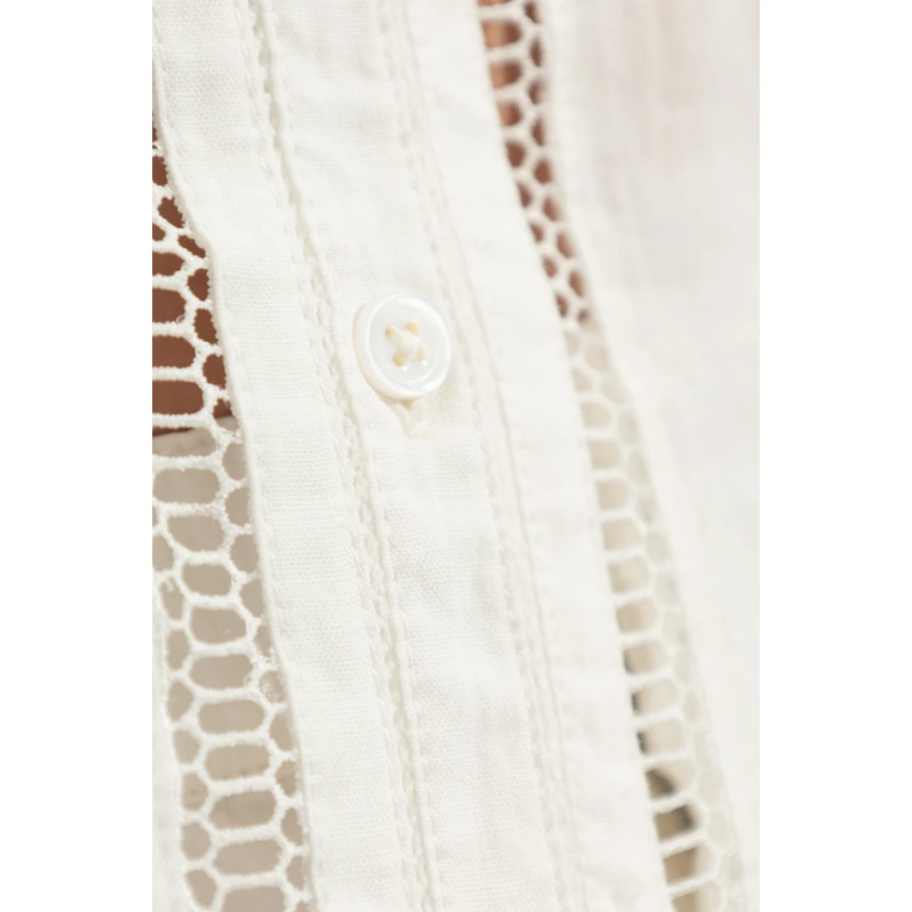 AllSaints Jade Shirt White Dames