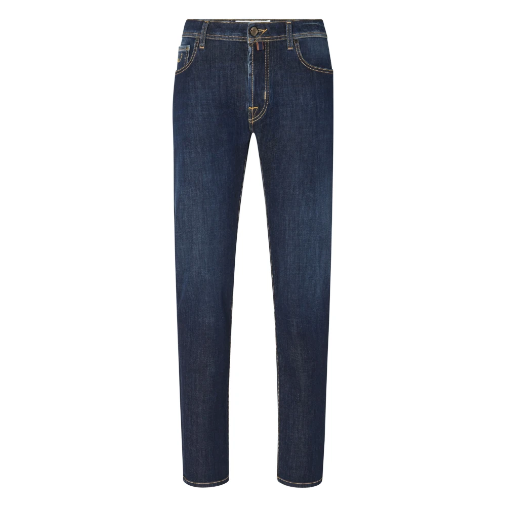 Jacob Cohën Vernietigde Bard Denim Jeans Blue Heren