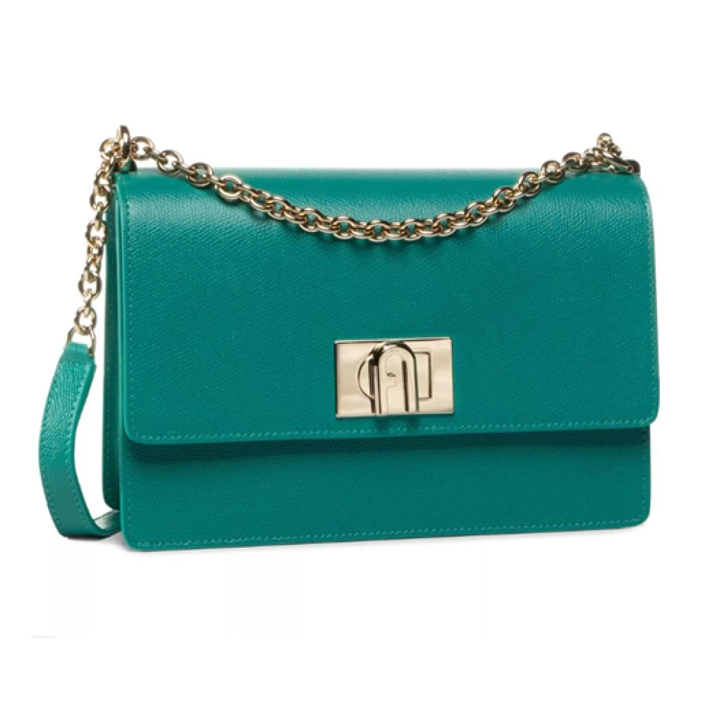 Furla Mini Crossbody Tas in Smaragdgroen Green Dames