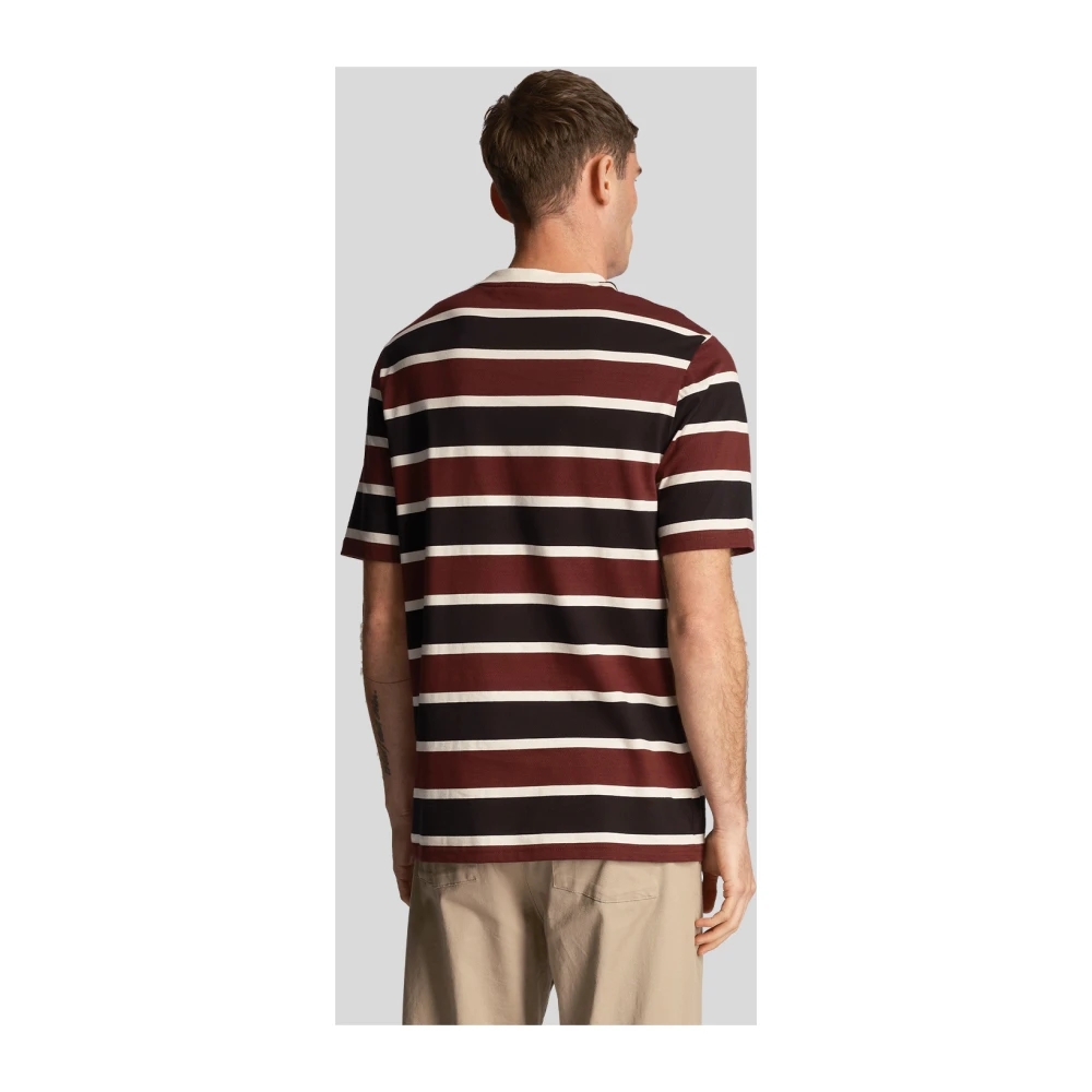 Lyle & Scott Gestreept T-shirt Multicolor Heren