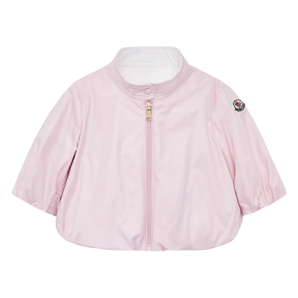 Moncler Pink Luce Jacket - Female - Light Jackets - 2 Y - Kids