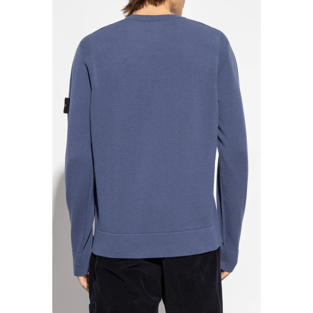Stone Island Wollen trui Blue Heren