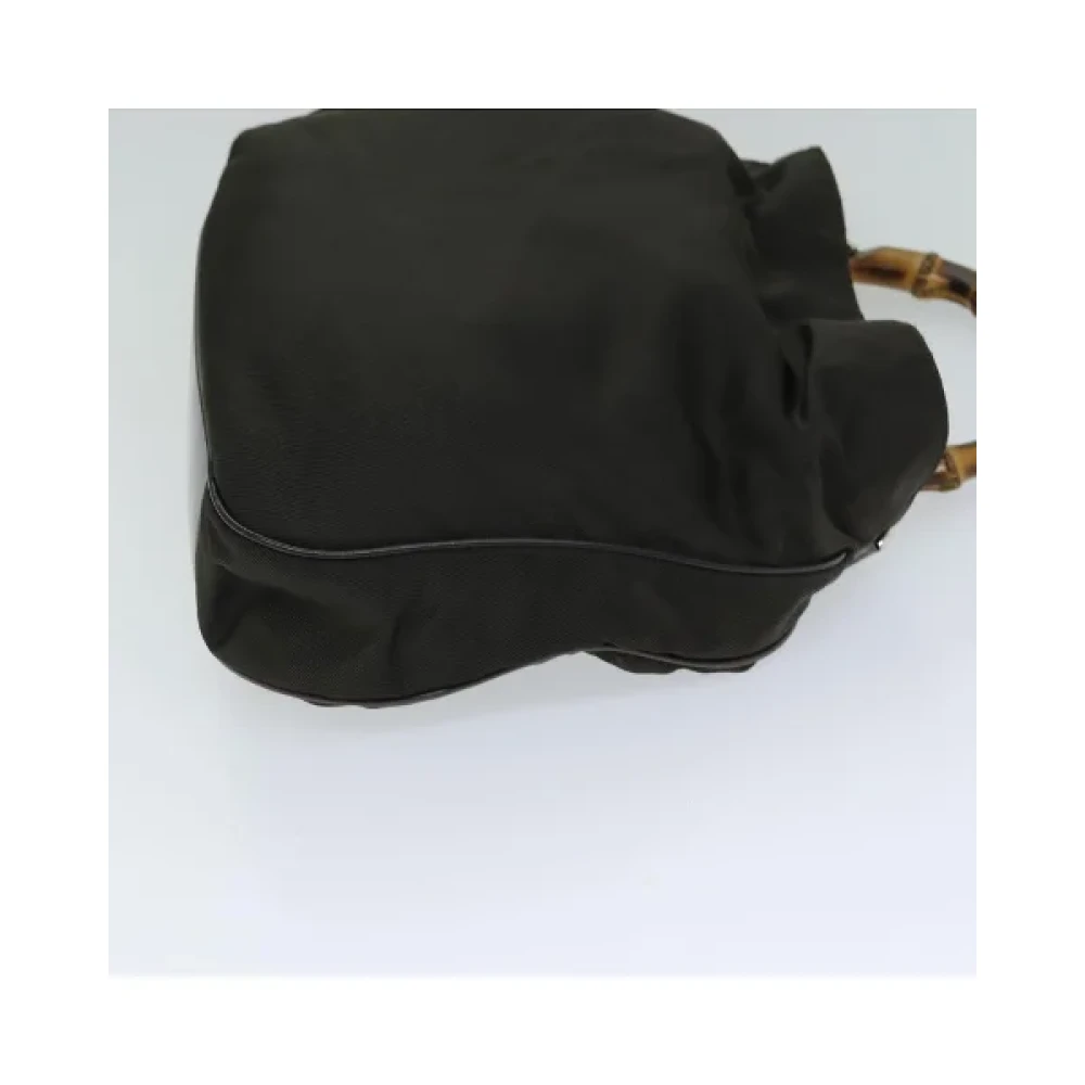 Gucci Vintage Pre-owned Nylon gucci-bags Green Dames