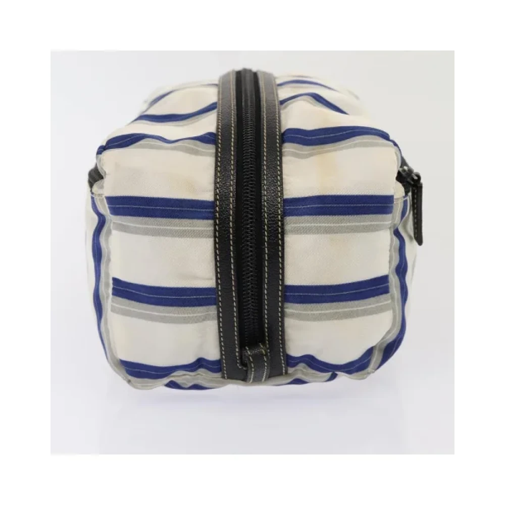 Prada Vintage Pre-owned Nylon prada-bags White Dames