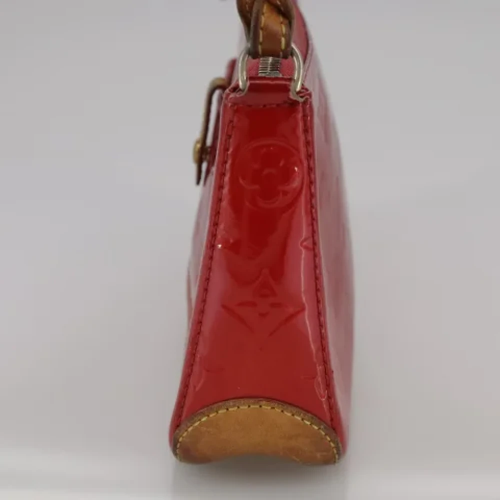 Louis Vuitton Vintage Pre-owned Leather pouches Red Dames