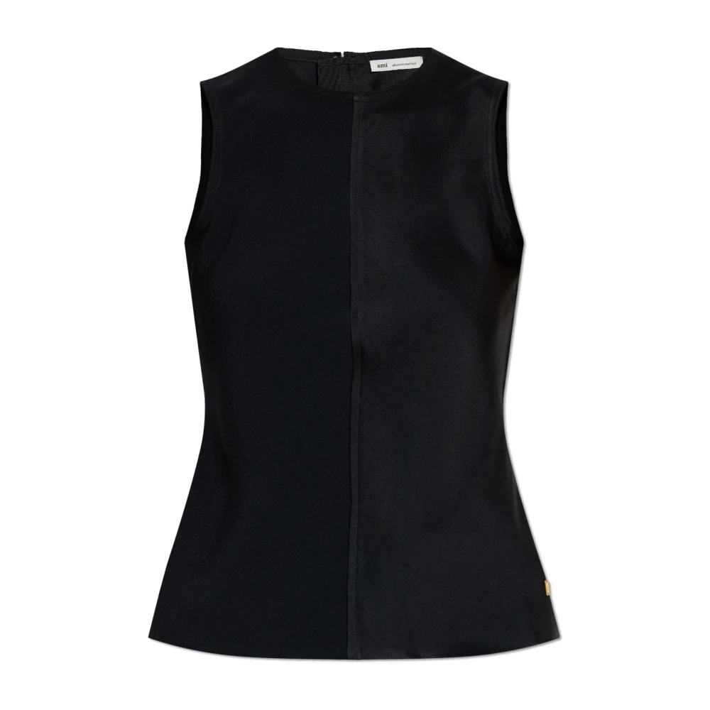 Tops > Sleeveless Tops - - Ami Paris - Modalova