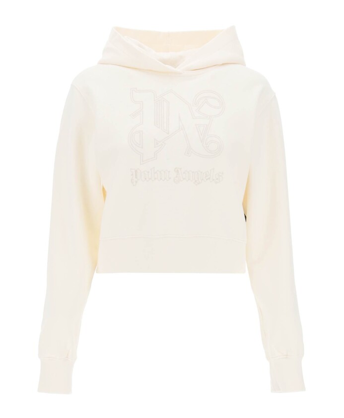 monogram-cropped-hoodie-met-borduursel