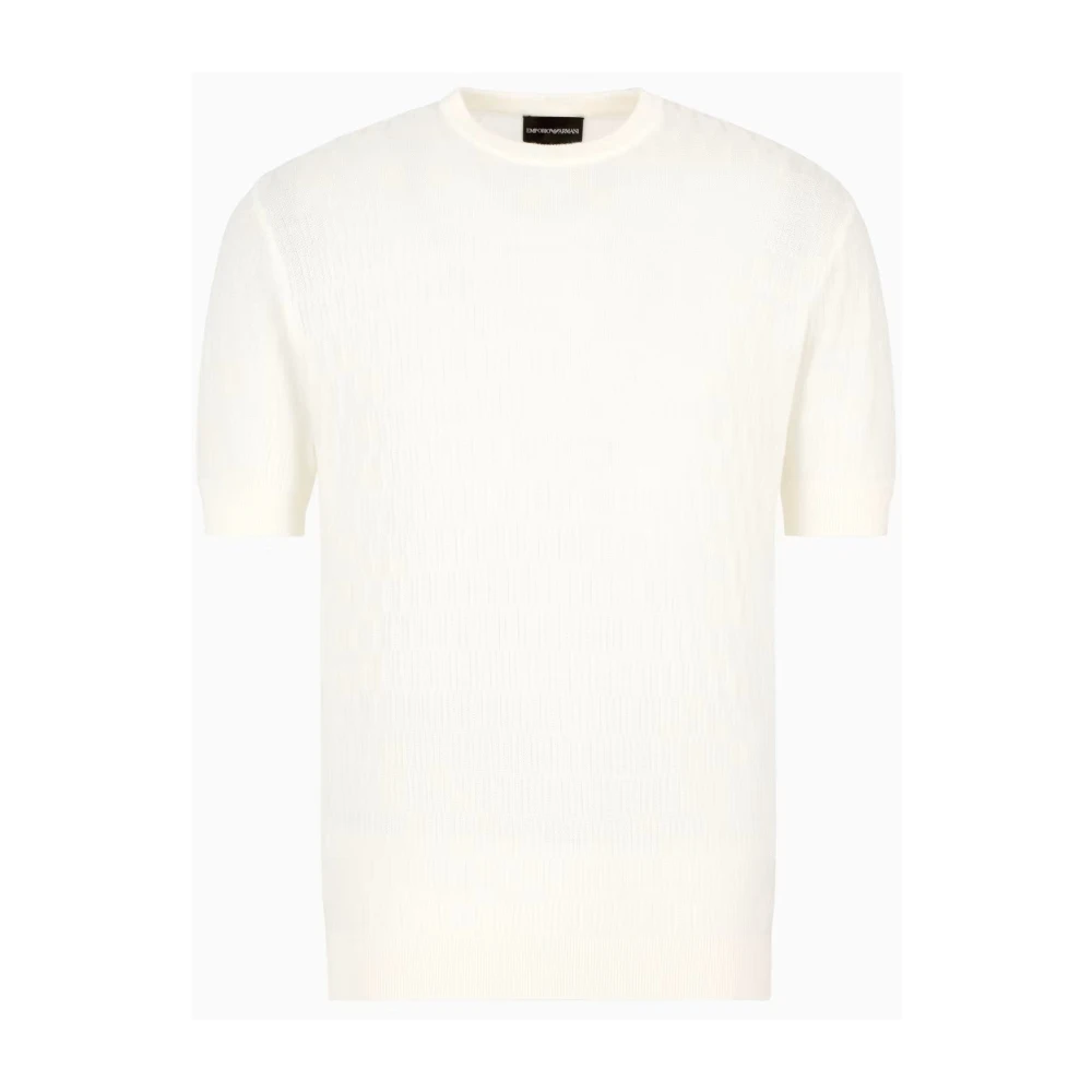 Emporio Armani Beige Fancy T-shirt Beige Heren
