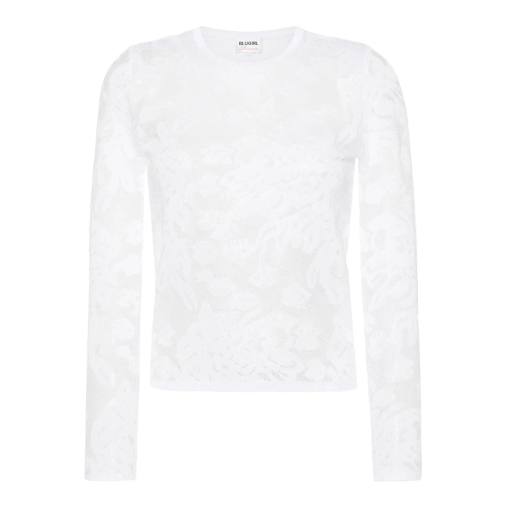 Blugirl Sweatshirts White Dames